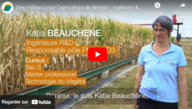 Des métiers pour l’agriculture de demain : ingénieur &D chez ARVALIS - ARVALIS.fr