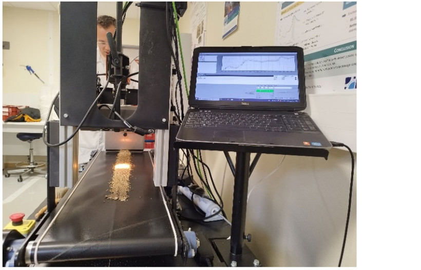 Détection des insectes dans les grains grâce à la spectroscopie proche-infrarouge (NIRS) (© ARVALIS)