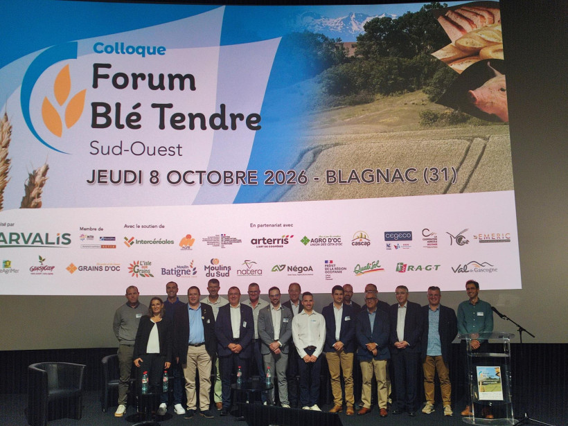 Intervenants du colloque Forum Blé Tendre Sud-Ouest 2026