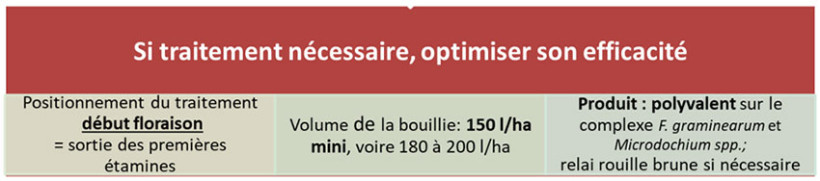 Tableau 4 : Optimiser l’efficacité du traitement s’il doit être envisagé