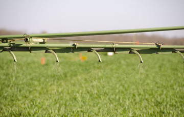 Apport azoté sur céréales, en Bretagne
