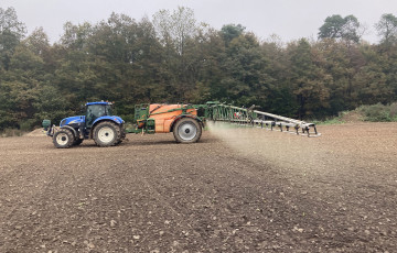 Application herbicide de prélevée sur blé dur en 2025 en région Centre