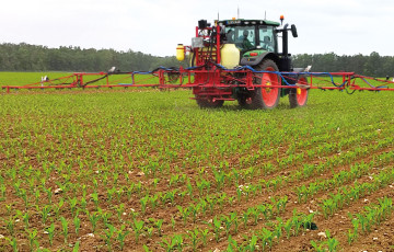 pulvérisateur modifié 