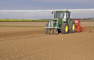 Semis de blé dur en décembre 2022 dans le Sud de la France