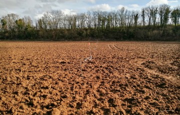 Parcelle nue avant les semis de céréales 2023 en Bretagne