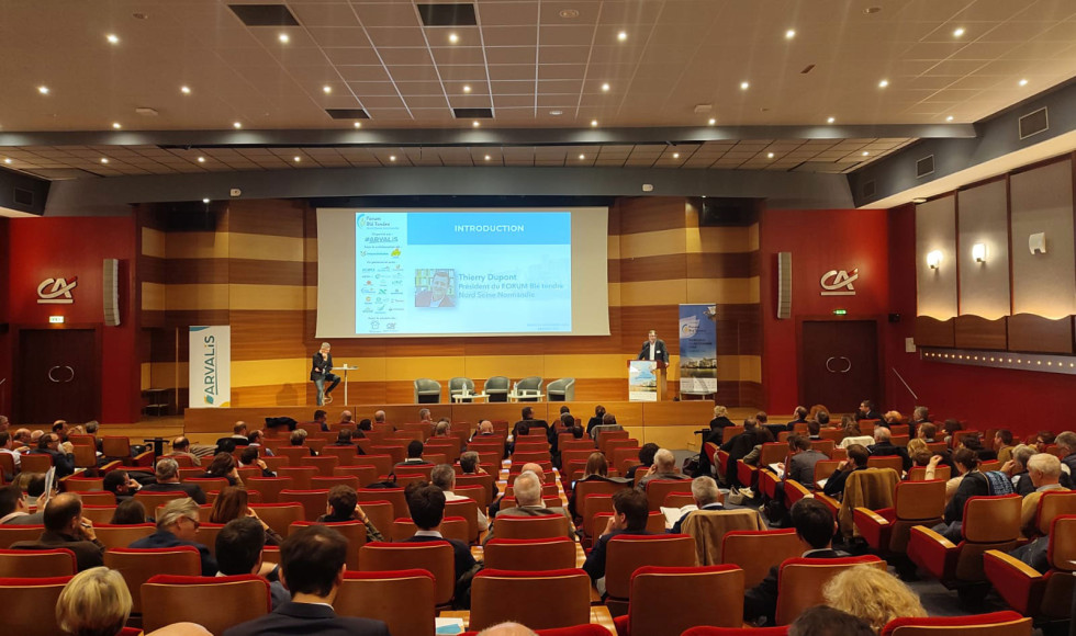 Thierry Dupont, président du Forum Blé tendre Nord-Seine-Normandie