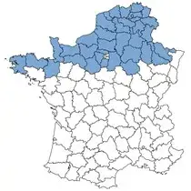 Carte 2 : départements de la zone Grand Nord