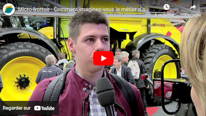 Micro-trottoir : Comment imaginez-vous le métier d’agriculteur dans 20 ans ? 