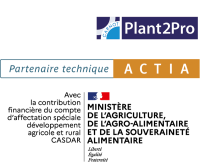 Membre ACTA, Plant2Pro, partenaire ACTIA, avec la contribution du CASDAR