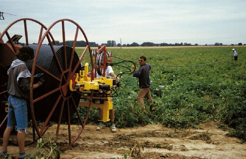 Production de la pomme de terre : conduite de la micro-irrigation